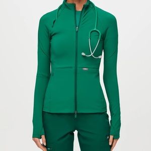 Figs On-Shift Contour knit jacket